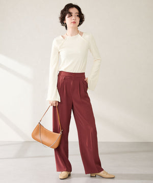 メタルパーツ付きローファー/52311