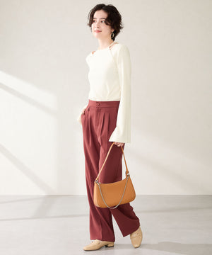 メタルパーツ付きローファー/52311