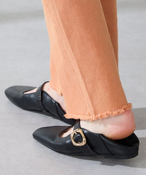 【カタログ掲載アイテム】柔らかストラップフラットパンプス/52317