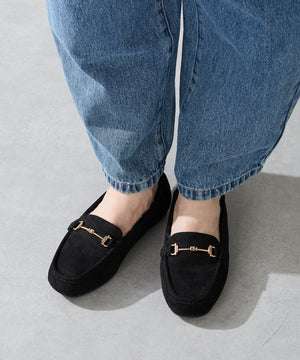 【WEB先行予約/11月上旬発売予定】ビットモチーフ付きファーモカシン/52318