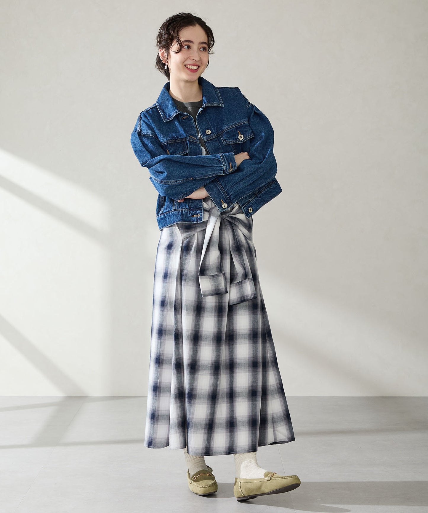 【WEB先行予約/11月上旬発売予定】ビットモチーフ付きファーモカシン/52318