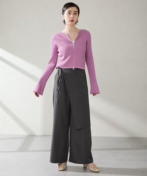 変形モチーフソフトエナメルパンプス/52319