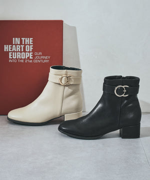 【カタログ掲載アイテム】サークルバックルショートブーツ/52401