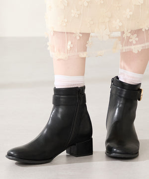 【カタログ掲載アイテム】サークルバックルショートブーツ/52401