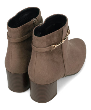 ビットモチーフショートブーツ/52403