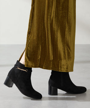 ビットモチーフショートブーツ/52403