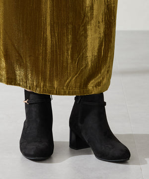 ビットモチーフショートブーツ/52403