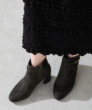 ビットモチーフショートブーツ/52403