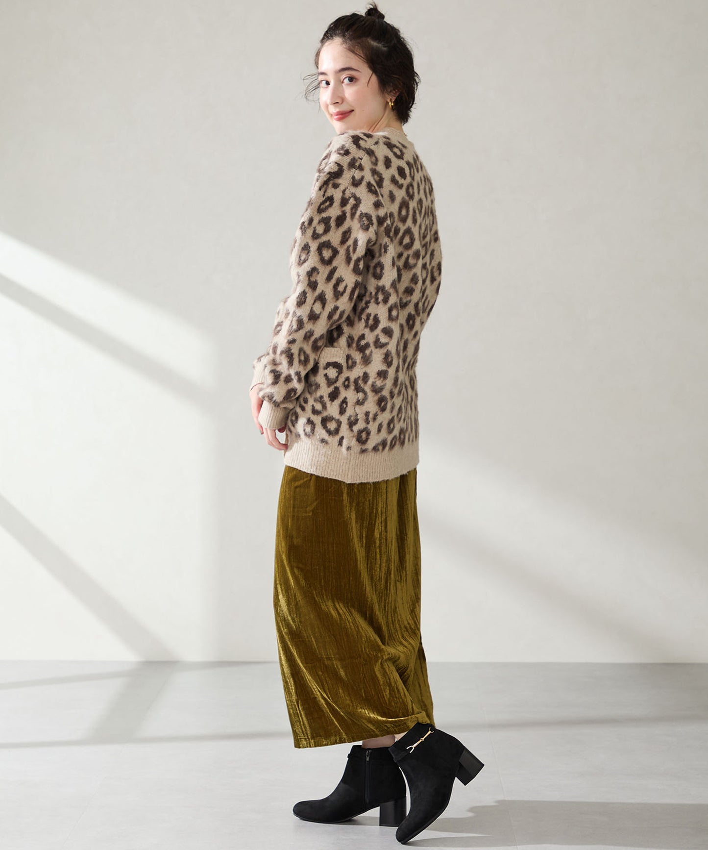 ビットモチーフショートブーツ/52403