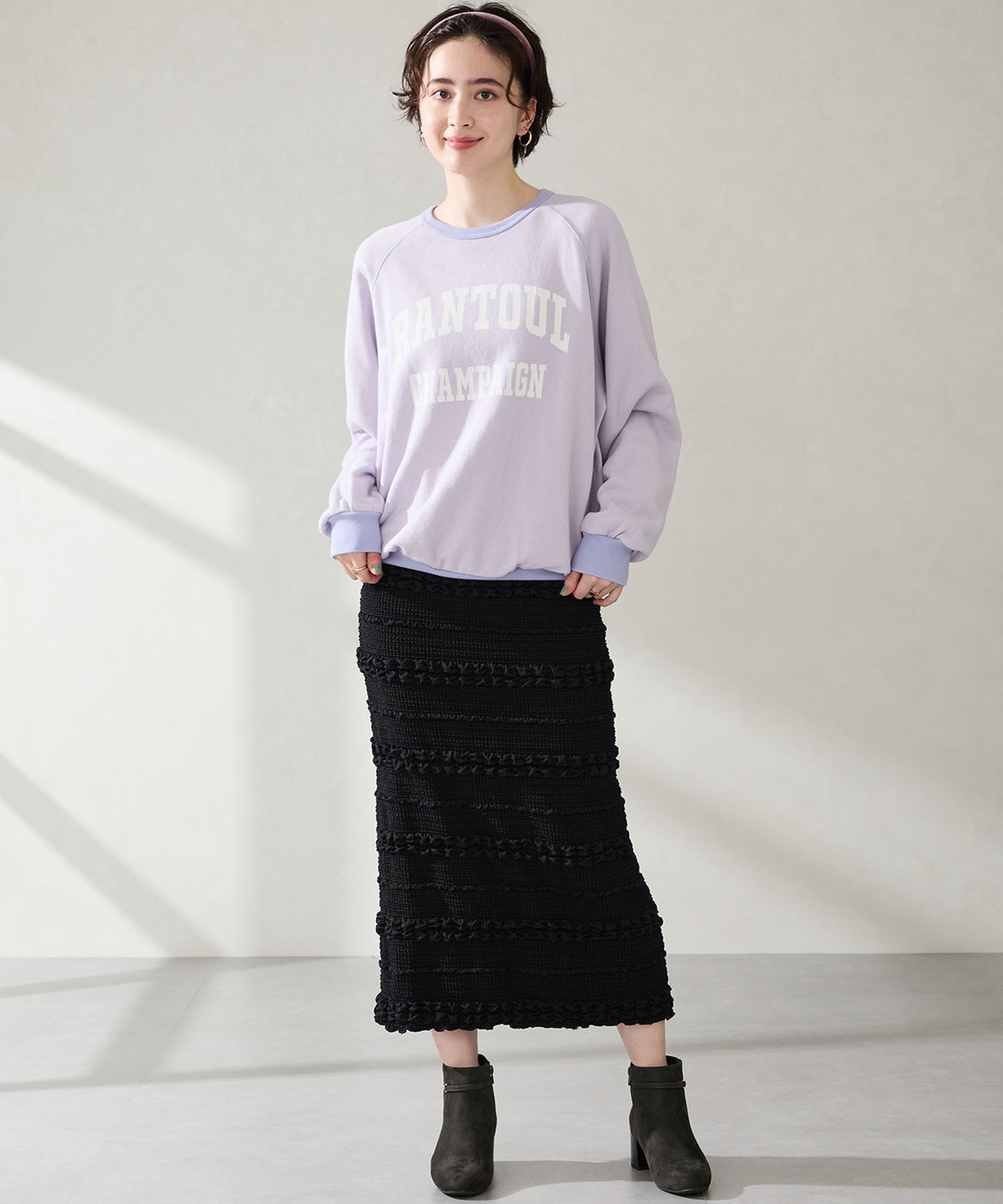 ビットモチーフショートブーツ/52403