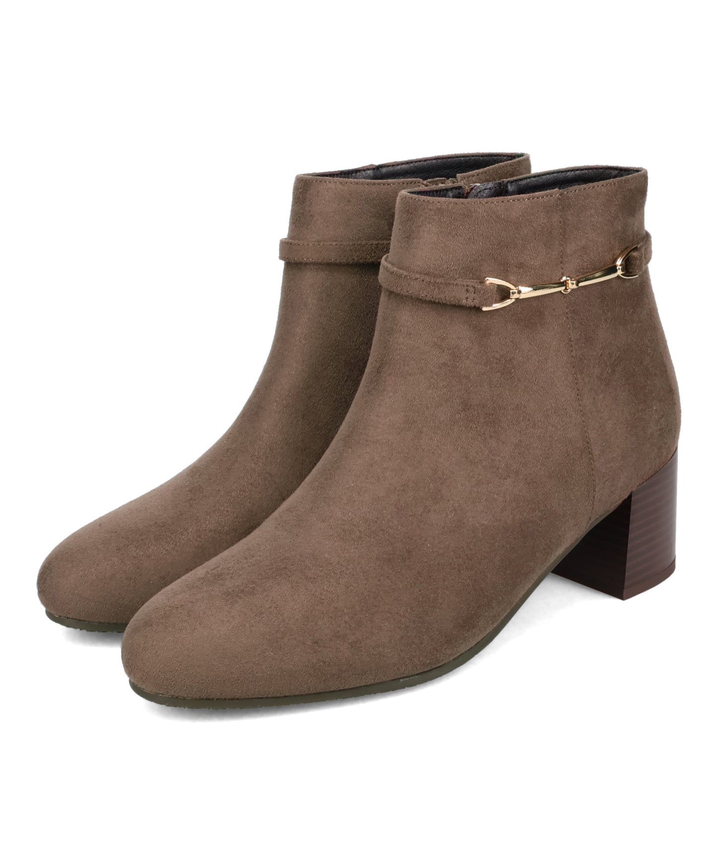 ビットモチーフショートブーツ/52403