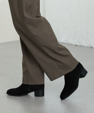 【WEB先行予約/11月中旬発売予定】サイドベルトパーツスエードブーツ/52404