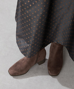 【WEB先行予約/11月中旬発売予定】サイドベルトパーツスエードブーツ/52404