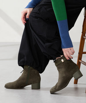 【WEB先行予約/11月中旬発売予定】サイドベルトパーツスエードブーツ/52404