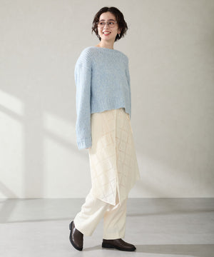 アーモンドトゥフラットサイドゴアブーツ/52405