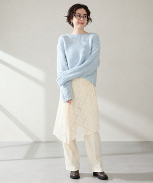 アーモンドトゥフラットサイドゴアブーツ/52405