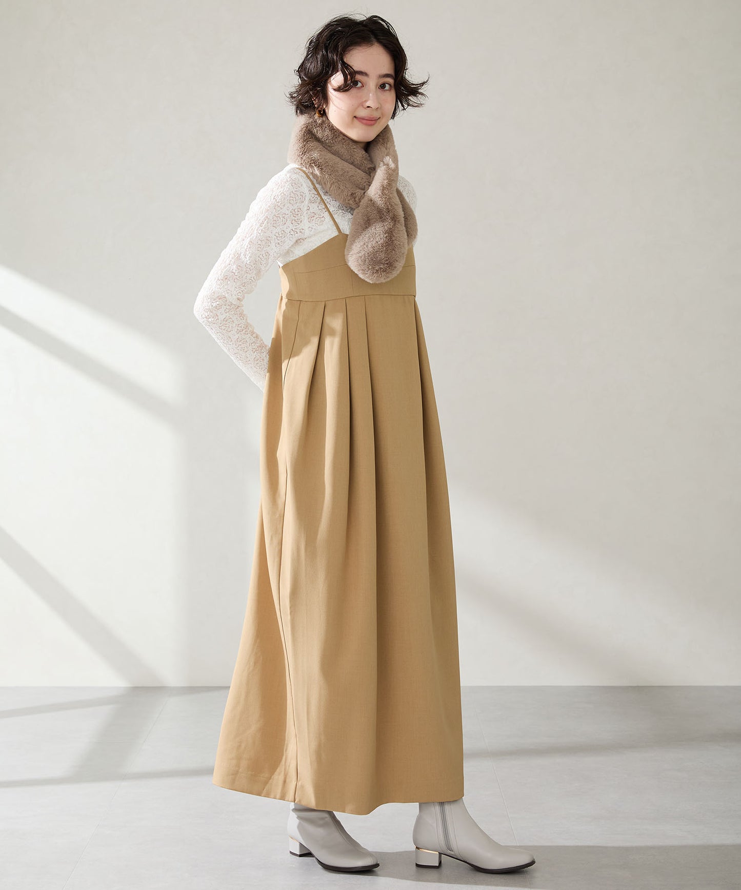 【WEB先行予約/10月下旬発売予定】ヒールパーツストレッチブーツ/52402