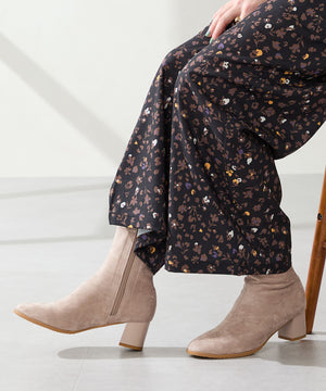 【WEB先行予約/11月上旬発売予定】チャンキーヒールストレッチブーツ/52406