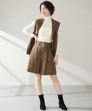 チャンキーヒールストレッチブーツ/52406