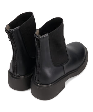 【カタログ掲載アイテム】リブニットバックジップブーツ/52407