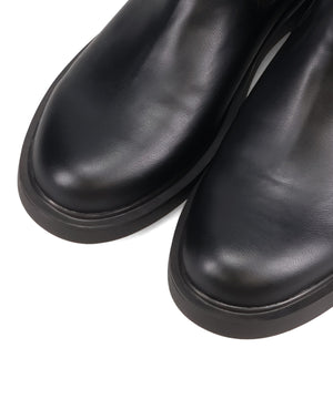 【カタログ掲載アイテム】リブニットバックジップブーツ/52407