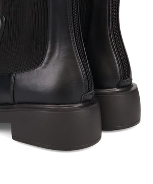 【カタログ掲載アイテム】リブニットバックジップブーツ/52407