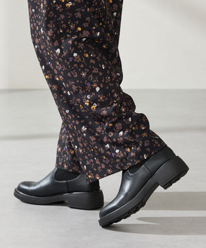 【カタログ掲載アイテム】リブニットバックジップブーツ/52407