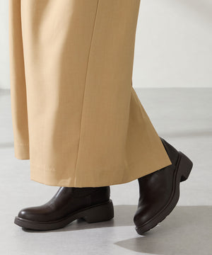 【カタログ掲載アイテム】リブニットバックジップブーツ/52407