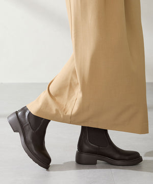 【カタログ掲載アイテム】リブニットバックジップブーツ/52407