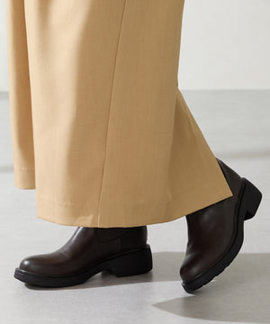 【カタログ掲載アイテム】リブニットバックジップブーツ/52407