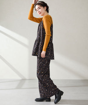 【カタログ掲載アイテム】リブニットバックジップブーツ/52407