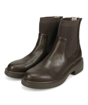 【カタログ掲載アイテム】リブニットバックジップブーツ/52407