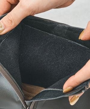 プチメタルフラットショートブーツ/52408