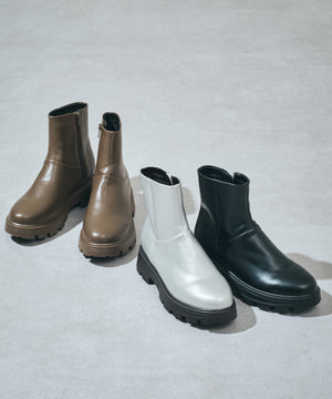 タンクソールラウンドショートブーツ/52409