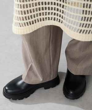 タンクソールラウンドショートブーツ/52409