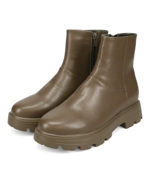 タンクソールラウンドショートブーツ/52409