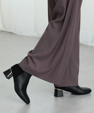 【WEB先行予約/11月下旬発売予定】コーデュロイコンビショートブーツ/52410