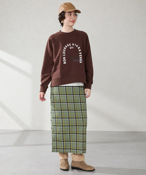 たっぷりファーウエッジソールブーツ/52411