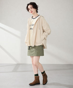 サイドジップスエードショートブーツ/52412