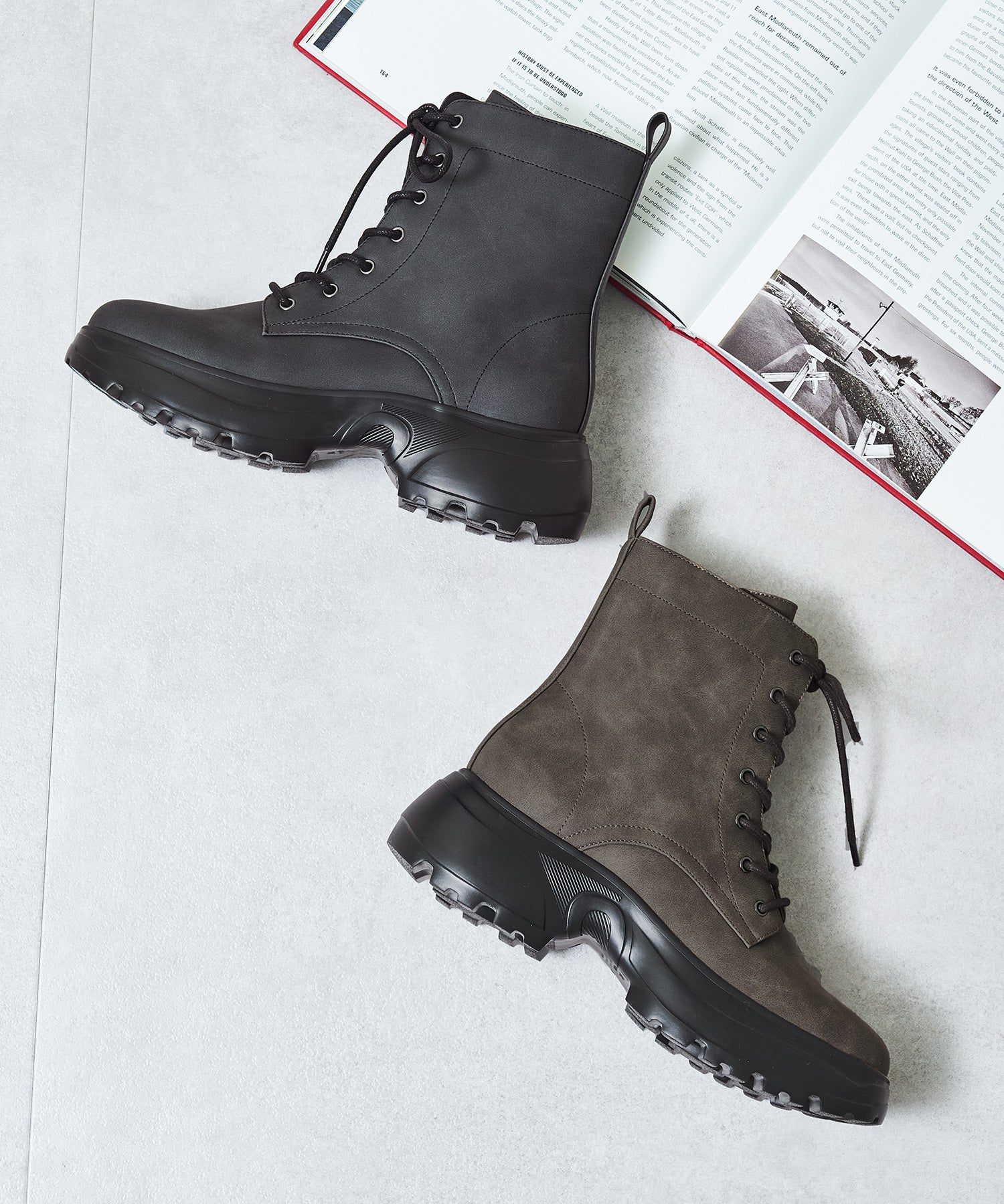 ボリュームソールレースアップブーツ/52413 – ORIENTALTRAFFIC