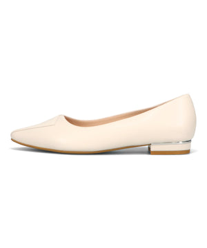 【WEB限定】アシンメトリーデザインフラットパンプス/55102