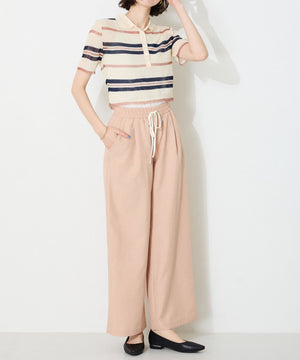 【WEB限定】アシンメトリーデザインフラットパンプス/55102