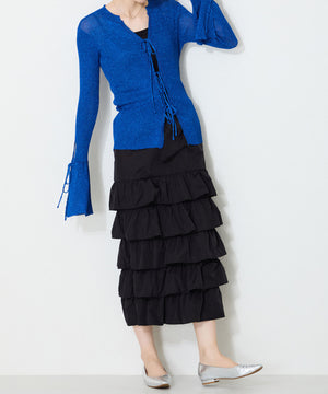 【WEB限定】アシンメトリーデザインフラットパンプス/55102