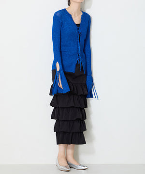 【WEB限定】アシンメトリーデザインフラットパンプス/55102