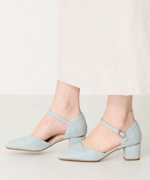 【WEB限定】アーモンドトゥセパレートパンプス/55103