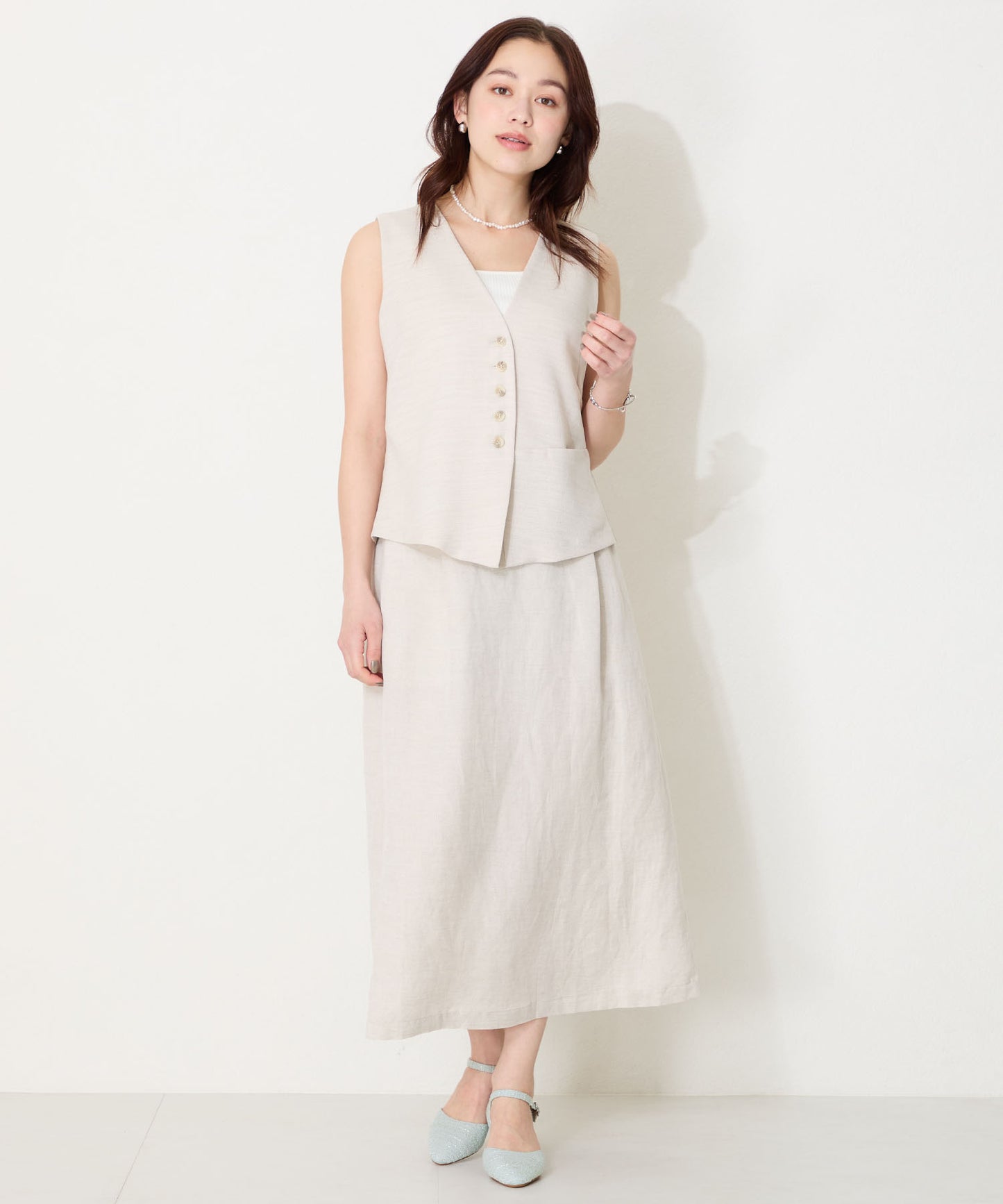 【WEB限定】アーモンドトゥセパレートパンプス/55103