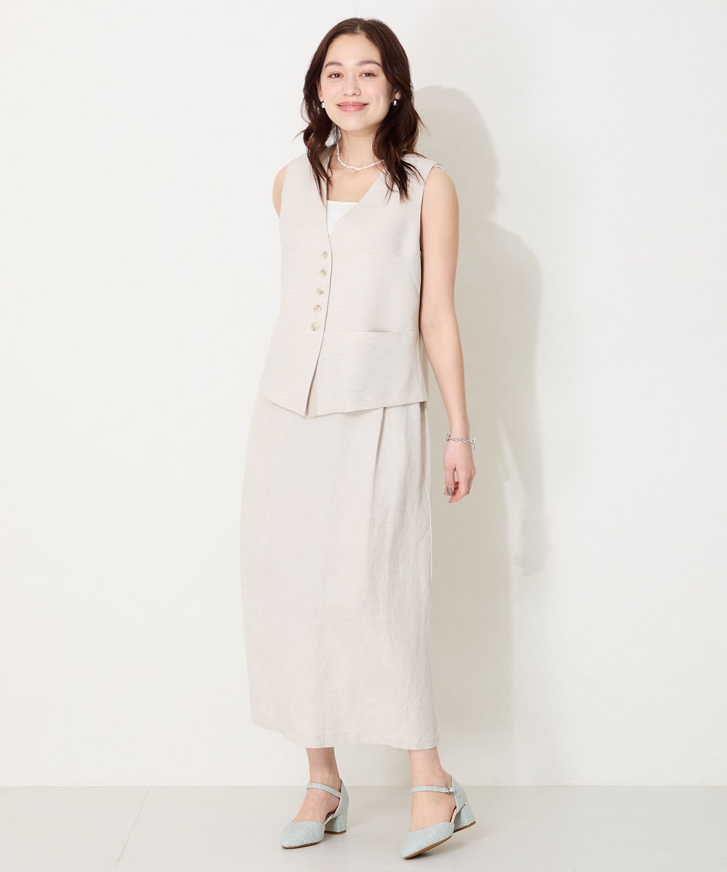 【WEB限定】アーモンドトゥセパレートパンプス/55103