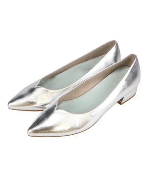 【WEB限定】スリットカットポインテッドトゥヒールパンプス/55105