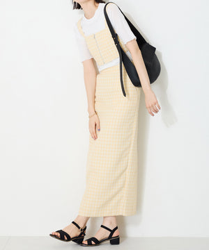 【WEB限定】クロスストラップメタリックラインサンダル/55201