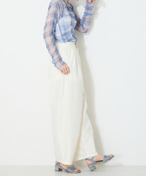 【WEB限定】クロスストラップメタリックラインサンダル/55201